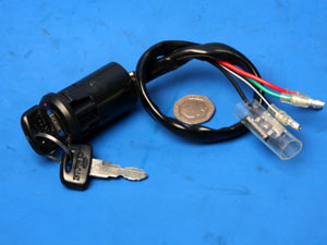 Ignition switch 4 wire Honda CG125 SWI094 35100-KE2-700
