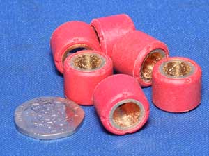 Variator rollers 15mm by 12mm 7 grammes set of 6