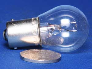 light bulb 6volt 18watt single filament single contact