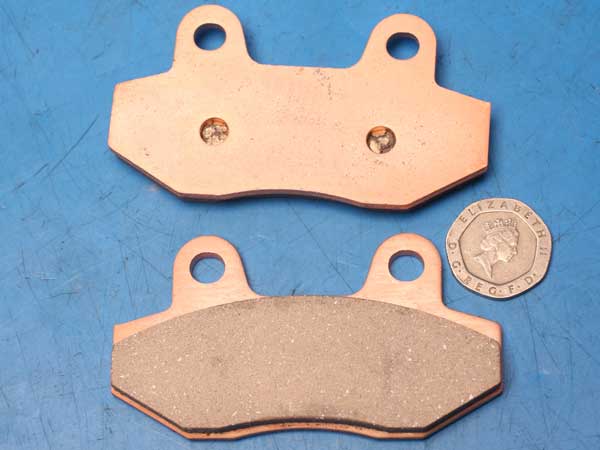 Hel brake pads same shape as FA86