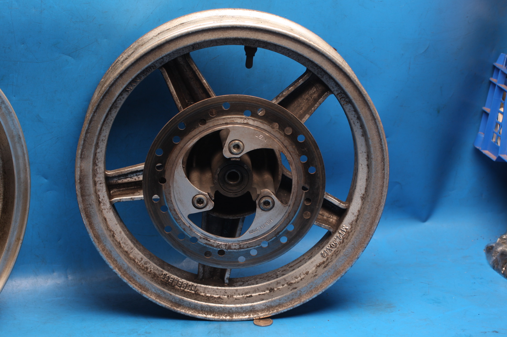 front wheel with disc used for DB125 T22