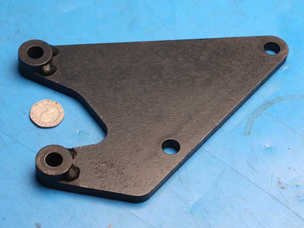 Rear caliper mounting extension bracket Norton new - Click Image to Close