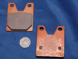 Goldfren 169 brake pads same shape as EBC FA267 new