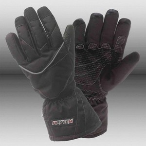 Alpha Motorcycle black glove XL - Click Image to Close
