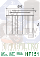 HF151 Hiflo oil filter new