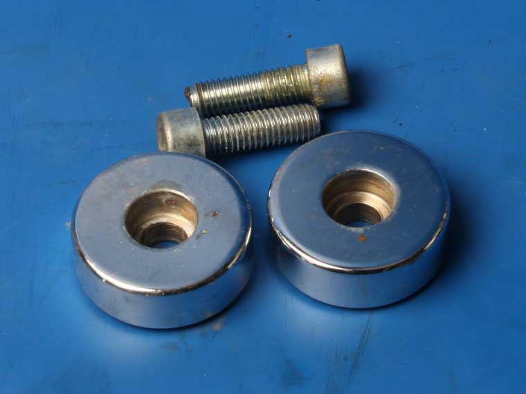 Bar end weights pair used