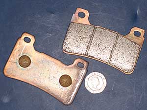 GOLDfren brake pads same shape as EBC FA390