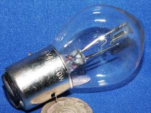 Headlight / Headlamp bulb 6 volt 45watt 40watt type BA20D 392