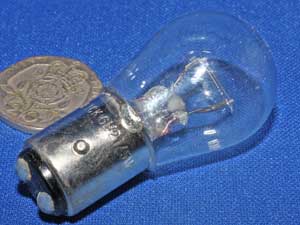stop and tail light bulb 6 volt 21-5 watt