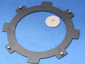 Clutch plain plate with pins 2224B-G031-0000 GoGo110 74mm bore