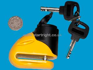 Trigger Motorcycle Disc Lock 5.5mm