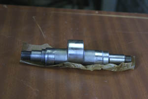 eccentric shaft for single rotor engine, new - Click Image to Close