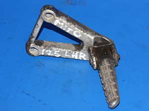 Footrest assembly left rear Cagiva Mito 125 used