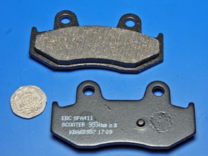 Newefren S2 sintered pads/SFA412 Scooter brake pads new
