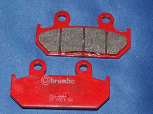 07.HO21.SA brake pads same shape as FA121 new - Click Image to Close
