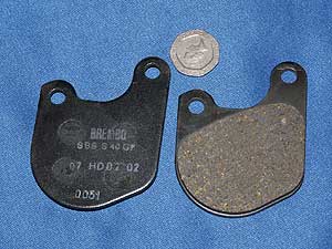 07.HD05.07 Brake pads equivalent to FA71 new - Click Image to Close