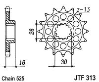 Front sprocket JTF313 14 tooth new