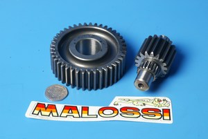 Gear-up kit secondary gear Malossi 6711060 new shop soiled
