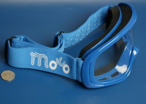 Motocross MX goggles blue new