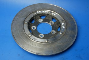 Front brake disc right hand used Honda CB450DX
