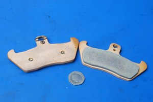 Gold Fren disc brake pad 089 same shape as EBC FA163HH new