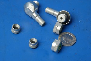 Tubeless tyre valve light alloy for 8.3mm hole (pair)