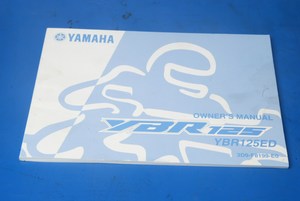 Owner's manual Yamaha YBR125 used