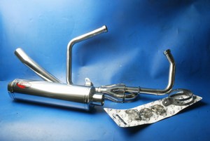 Exhaust system stainless Hyosung GT125R GT125