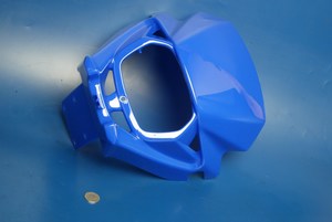 Headlight headlamp cover cowl blue Malaguti XTM50 058.049.74 new