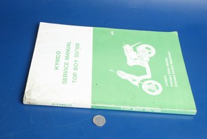 Kymco Top Boy 50 and 100 Genuine workshop manual used