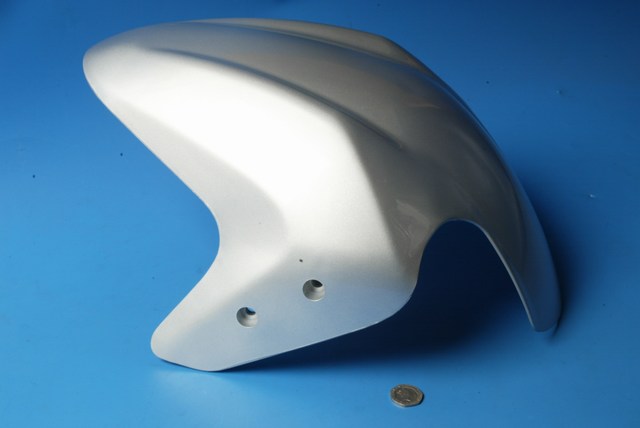 Front fender mudguard silver PGO Gmax50 and GMax125