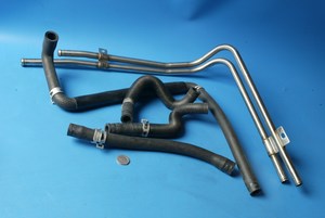 Coolant radiator pipe assembly Sym HD200 Orbit 200 new old stock - Click Image to Close