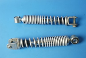 Shock absorbers pair 205mm eye to eye as fitted to PY50