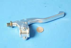 Clutch lever and mount universal silver 530506