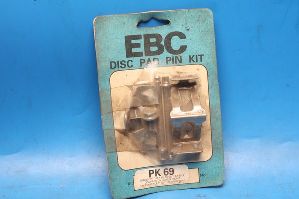Brake pad retaining pin set PK69 for EBC FA69, FA69/2, FA69/3