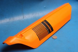 fork leg protector L/Hand shop soiled in orange XRX125