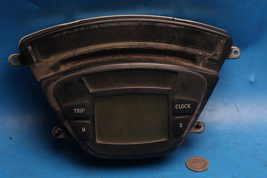 trip, clock and idiot lights Used for PiaggioX9 500cc