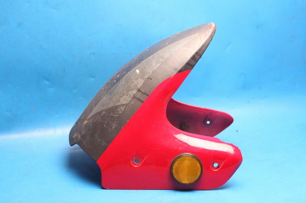 front mudguard red used for lexmoto gladiator