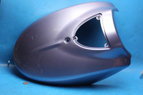 Front cover windshield silver blue PGO Young Bubu P66210017M00