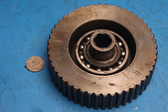 Clutch hub and cush drive assembly Norton used - Click Image to Close