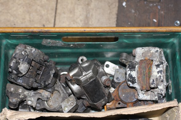 Brake caliper assorted box Norton Commander used