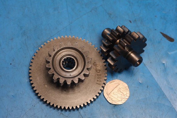 Starter driven gear and idle gear Keeway Superlight 125 used