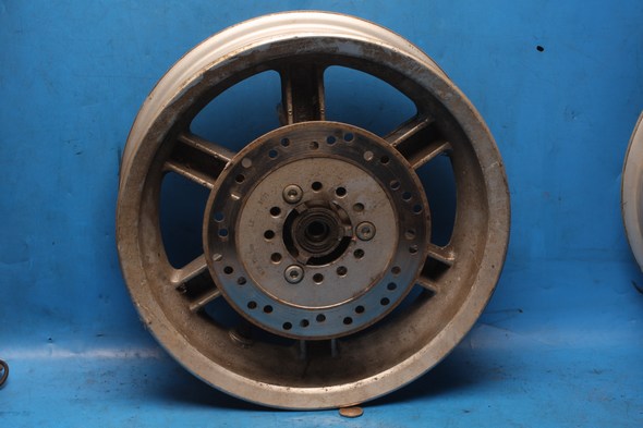 Wheel front with brake disc Sukida Viper 125 used - Click Image to Close
