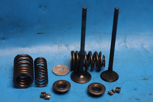 set of Valves, springs collets & seats Generic Codex125 Used