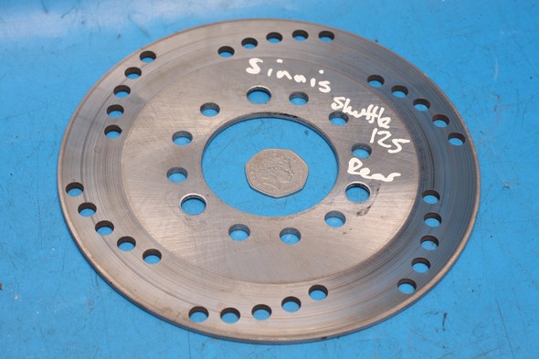 Rear brake disc Used Rear Sinnis shuttle 125EFI
