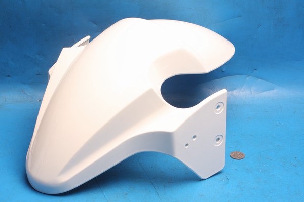 Front mudguard in white Generic Cracker50 65101B92W500
