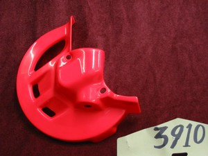 Front disc cover Red Honda PS391R