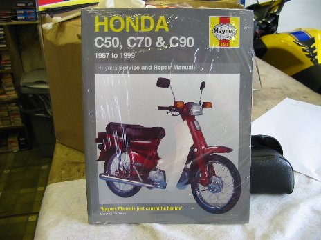 Honda C50 70 90 workshop manual book0324