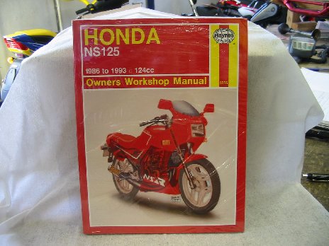 Honda NS125 Haynes workshop manual 3056