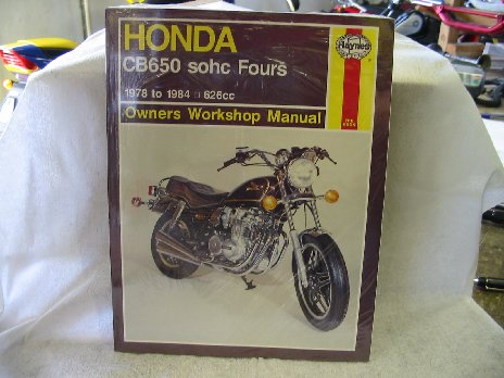 Honda CB 650 workshop manual Haynes 0665